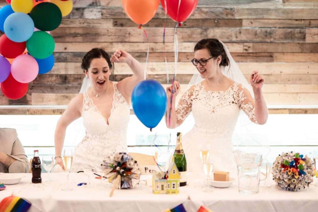 OTW Volunteer Wedding Bethan and Bex