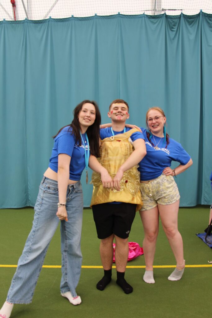 Fraser, young carer at camp